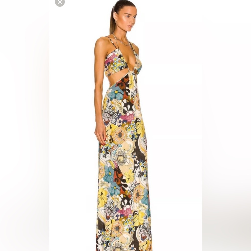 Like New Alexis Floral Maxi Dress Size XS
